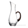 modern elegant crystal decanters with handle